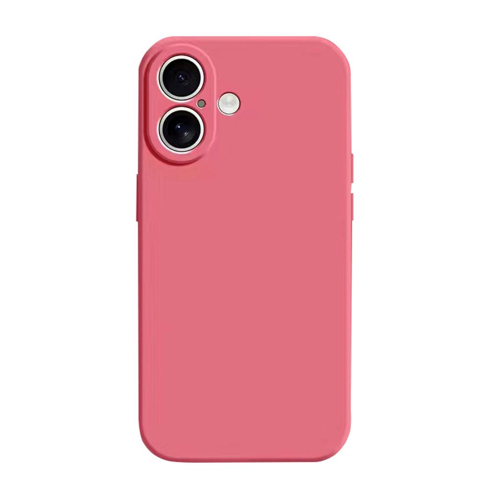 Per iPhone 17 iphone 16 TUP Morbida Protettiva Antiurto Cover Colorata Custodia Semplice in Silicone Liquido Cover per Telefono