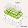 Silicone Multi-Layer Ice Cube Tray with Lid – Easy Release Food-Grade Mold for Home Use
