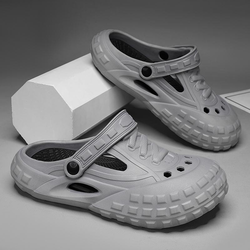 

Summer Slippers for Men Women EVA Soft Bottom Indoor Home Slides Sandals Light Beach Shoes Male Slippers Flip Flops 39 коричневый