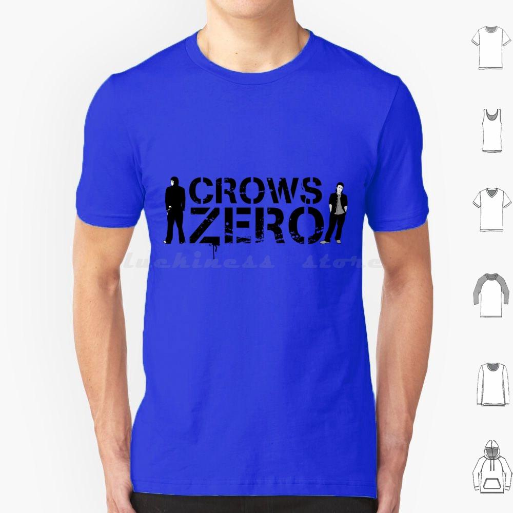 Crows Zero T Shirt 6xl Cotton Cool Tee Crows Zero Anime Manga Movie Genji Serizawa Tamao Grunge Crow Episode Japan Asian Asia