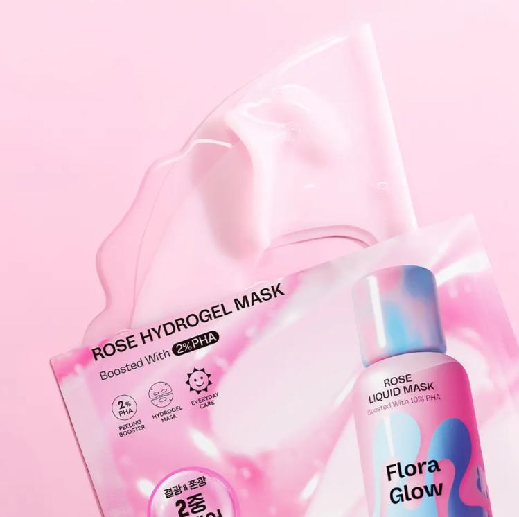 Mamonde Rose PHA Hydrogel Mask 5pcs / 10pcs Glow & Hydrating Sheet Mask