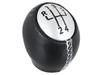 Renault Laguna II 5 VELOCIDADES CUERO NEGRO + PLATA pomo de la palanca de cambios