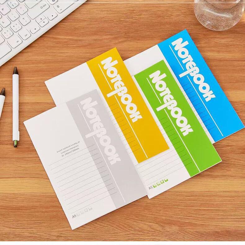 A5 Lined Soft Cover Notebook for Office & Student Use