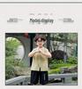 2025 Boys' Hanfu Sleeveless Summer Set - Chinese Style with Embroidery