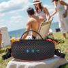 Přenosný EVA kryt pro Bluetooth reproduktory Flip 7 s dvojitými zipy, přístup, venkovní dobrodružství, přepravní taška