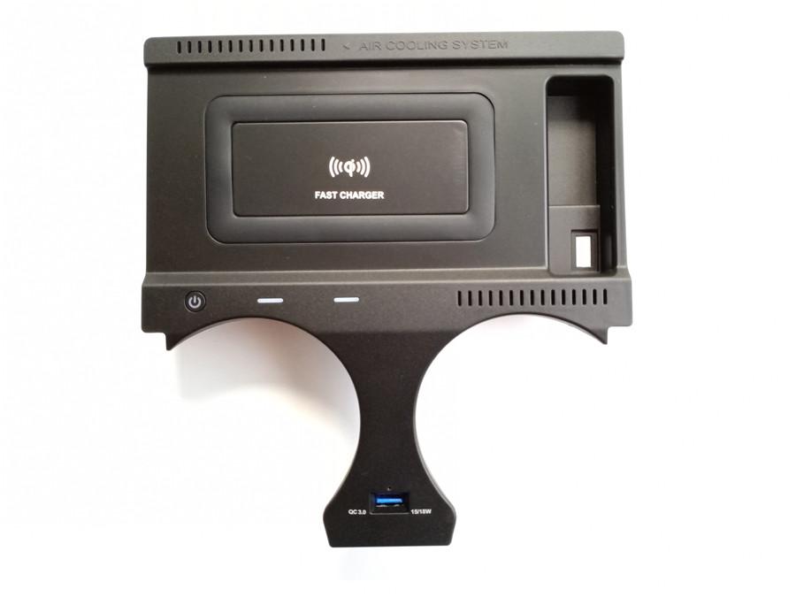 12V Wireless Fast Charging Phone Charger Console Storage Box For BMW X3 X4