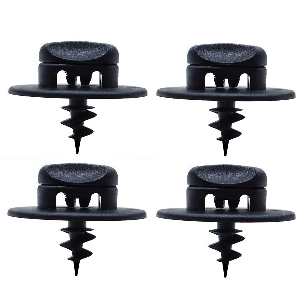 

4 шт. крепежные зажимы для напольного коврика, винт с овальным отверстием, поворотный замок, ручка с пряжкой, тумблерный зажим, ручка для ковра для VW Skoda Seat чёрный