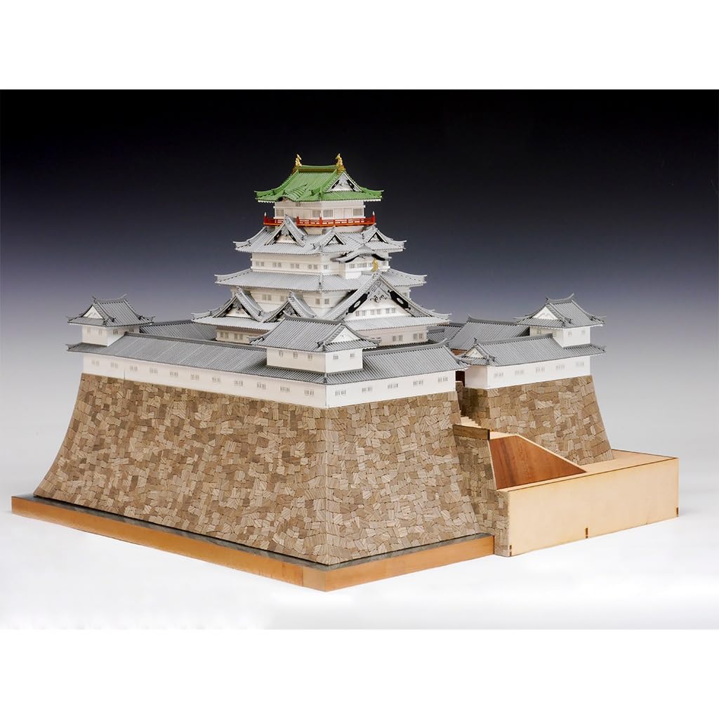Woody Joe Sunpu Castle Wooden Model Assembly Kit 1/150