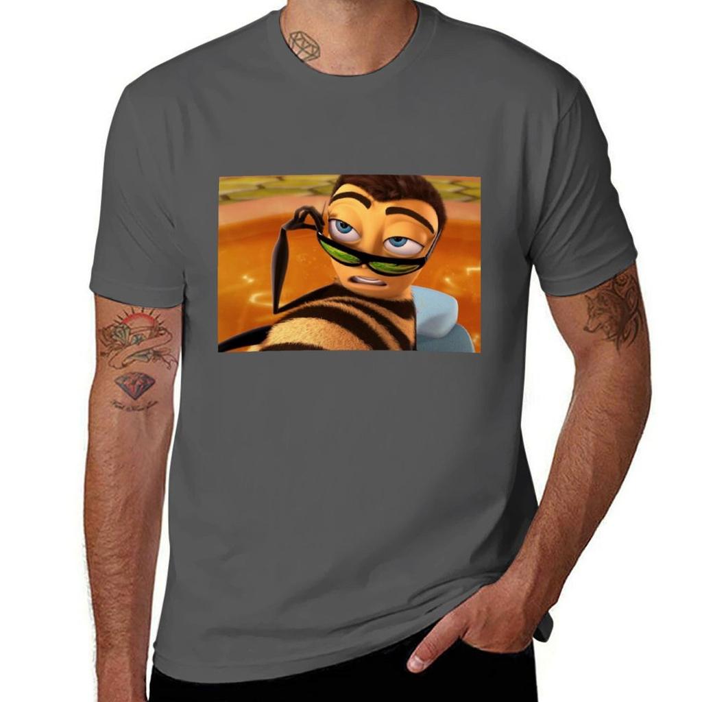 Bee Movie Barry Benson Meme Tshirt Basic Short Sleeve Tshirt For Unisex