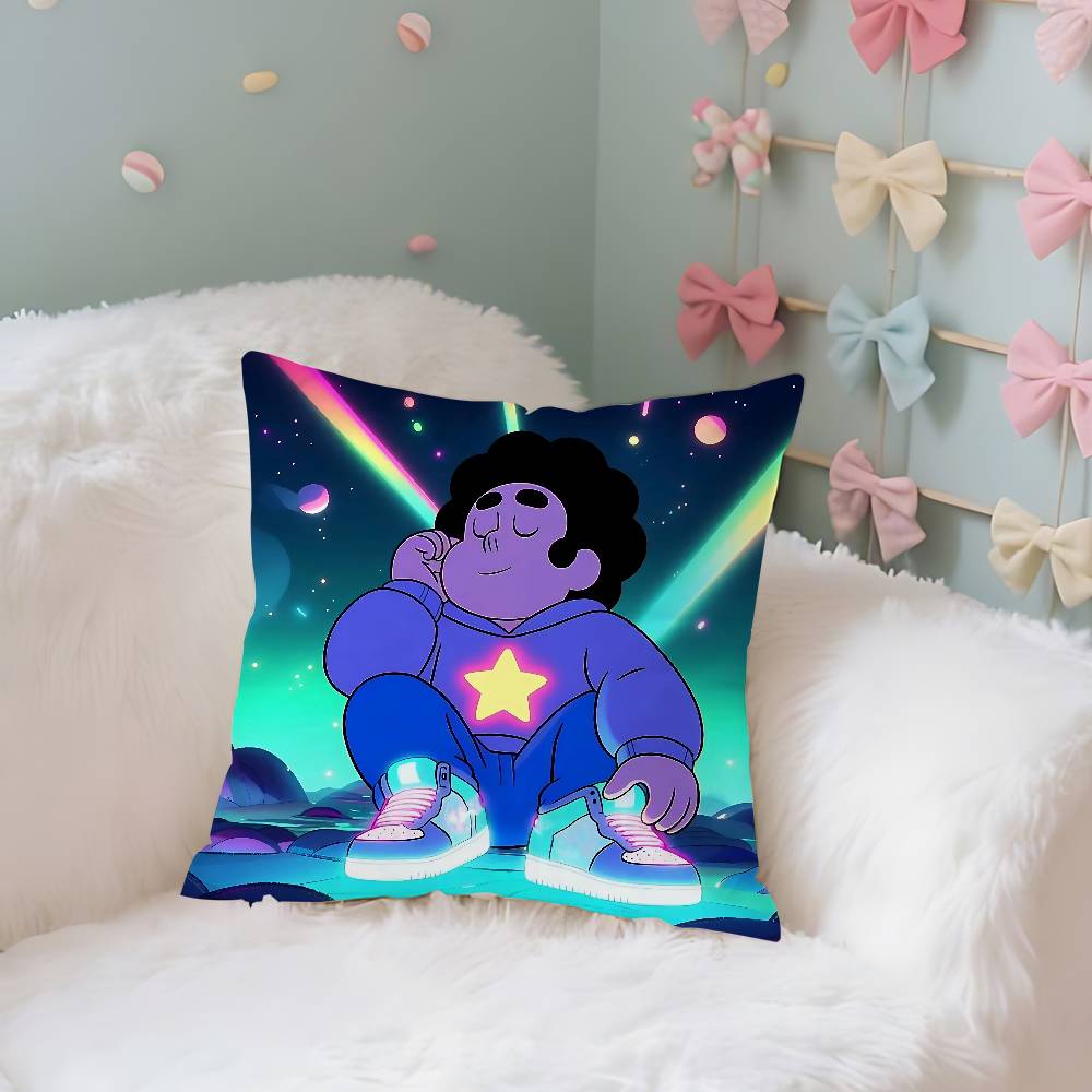 Steven Universe Strawberry Field Pillow Case Throw Pillow Cover Nordic Vintage Style Cushion Covers Living Room Sofa Couch Seat