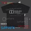 Unusual Exclusive Dolby Atmos Logo T Shirt Funny Size S To XL Vintage Washed Top For Everyday Wear Breathable Slightly Unisex