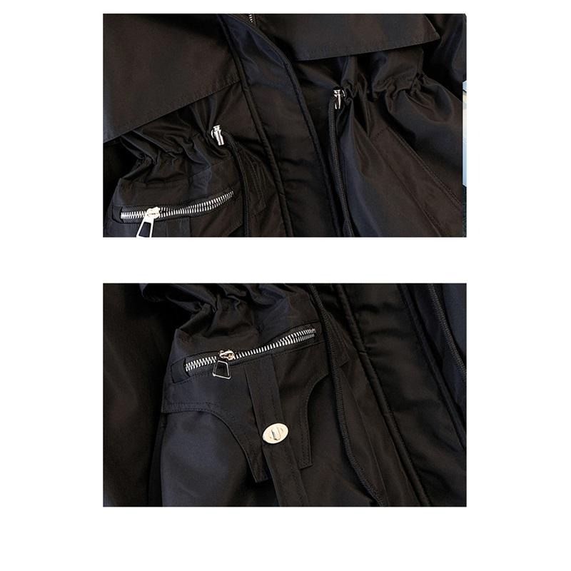 Summer Women's Winter 2025 New Thin Big Fur Collar Women's Jacket Fashion All-match Plus Velvet All-in-one Jacket