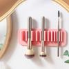 New Soft Silicone Brush Drying Rack Solid Color Suction Cup Cosmetic Tools Wall Mounted Makeup Brush Holder for Beauty Station