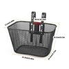 Detachable Childrens Bikes Front Handlebars Basket Metal Tricycle Basket Bicycles Basket Gift for Girl and Boy