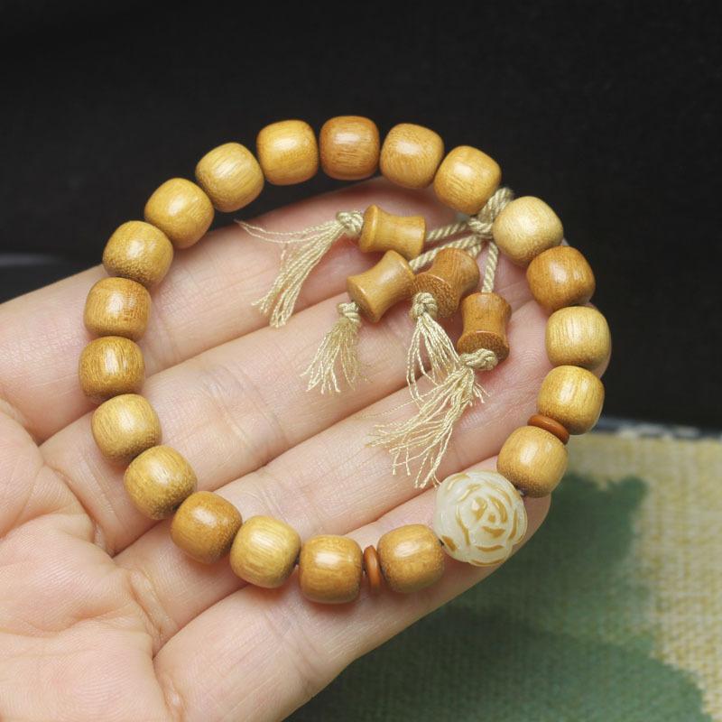 8mm Sandalwood Beaded Bracelet Minimalist Elegant Fashion Gift for Women & Men
