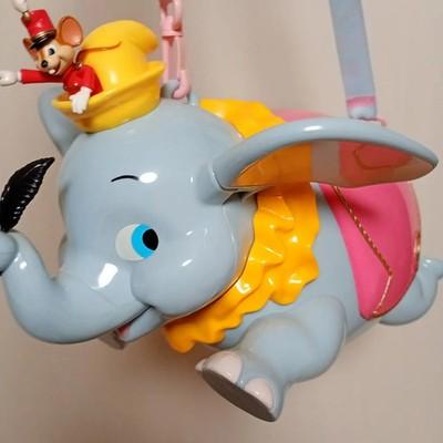 Tokyo Disney Resort Limited Dumbo Timothy Popcorn Bucket from Japan Used FS