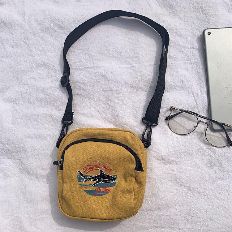 

Студенческая сумка через плечо, женская уличная фотография, тканевая сумка Harajuku Fufan, мягкая сумка через плечо для девочек