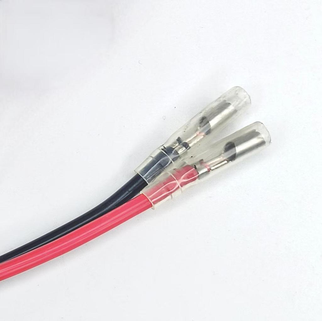 Cigarette Lighter Plug Extension Cable with Bullet Terminal and Customizable Length