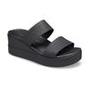 Crocs Lightweight Wedge Slip-On Sandals Women Sandals Black 206219-060