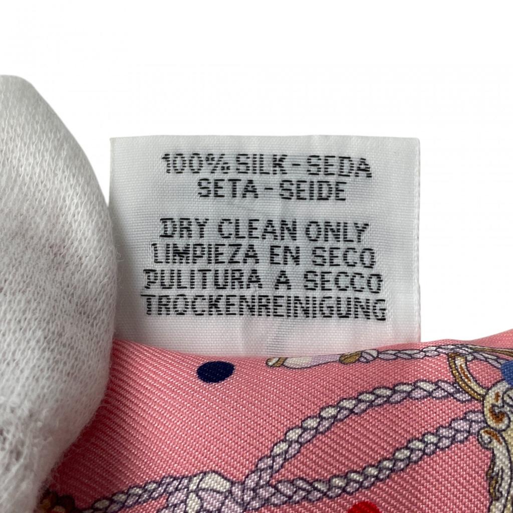 Used HERMESscarf Multicolor Silk Women
