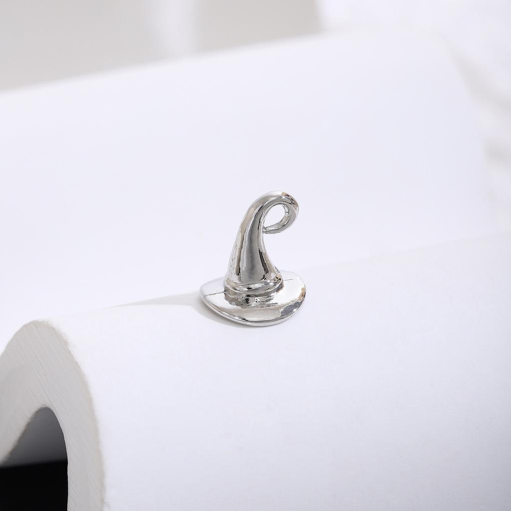 Alloy Witch Hat Charms, Black Wizard Hat Pendants for DIY Jewelry Making, Halloween Keychain Accessories and Decorative Beads