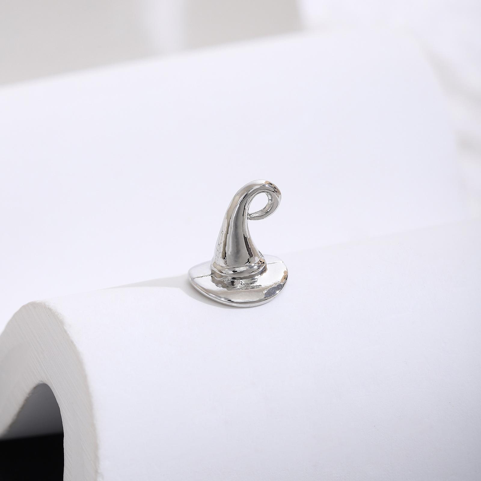 

Alloy Witch Hat Charms, Black Wizard Hat Pendants for DIY Jewelry Making, Halloween Keychain Accessories and Decorative Beads