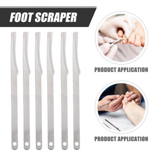 Pedicure Knife Dead Skin Remover: Foot Callus Removal Tool, Callus Scraper, 10 Pieces, for Toenail Care, Men and Women