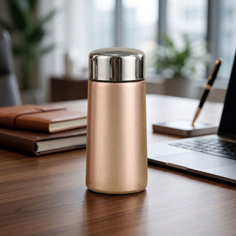 304 Stainless Steel Pocket Insulated Cup Double Wall Vacuum Flask Mini Thermoses Cups  Office