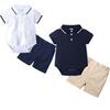 2026 Summer Korean-Style Kids' Cotton Pajama Set - Breathable, Candy Colors for Boys and Girls
