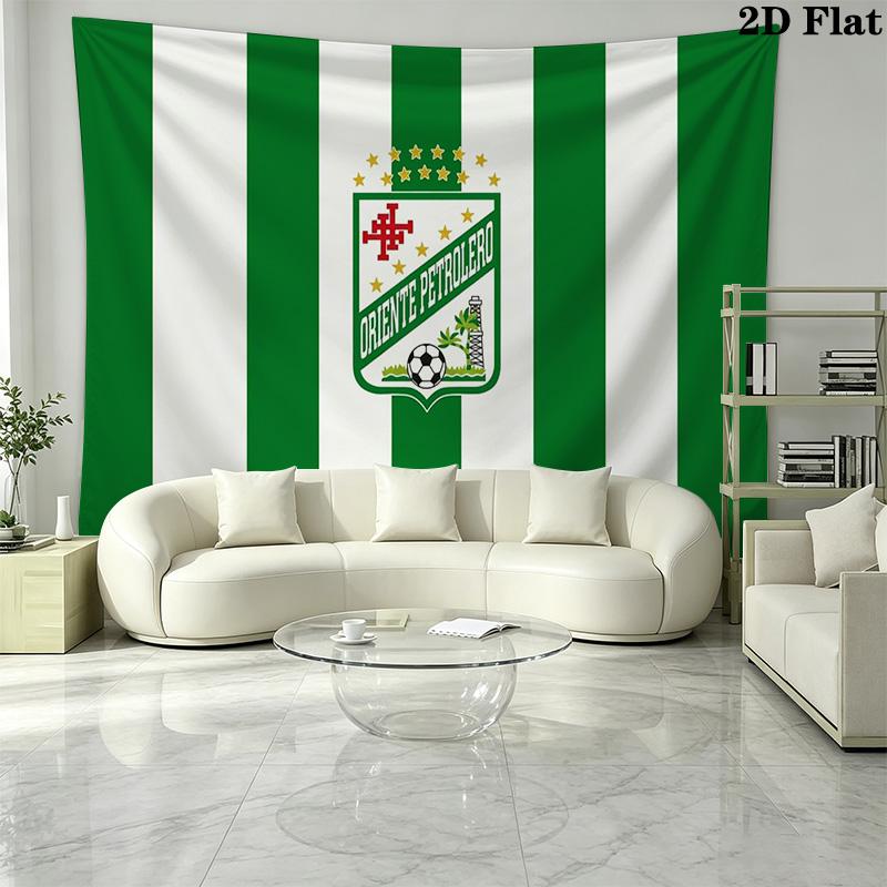 Oriente Petrolero Wall Tapestry Aesthetic Wall Hanging Printed Fabric Blanket Decorative Tapestries for Bedroom Living Room Home Decor