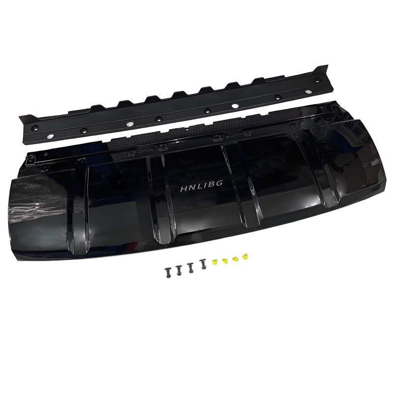 Front Bumper Lower Skid Plate & Towing Hook Cover for 2018-2022 Land Rover Range Rover Autobiography (LR117512)