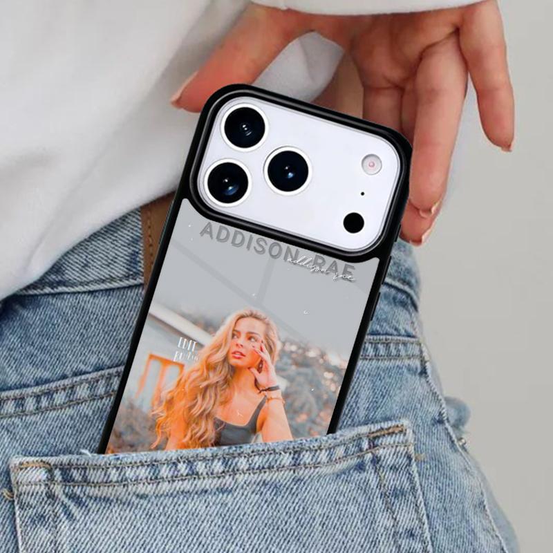 Addison Rae Phone Case for iPhone 16e 15 14 13 12 17 Pro Max Plus Air 17pro Cover Coque