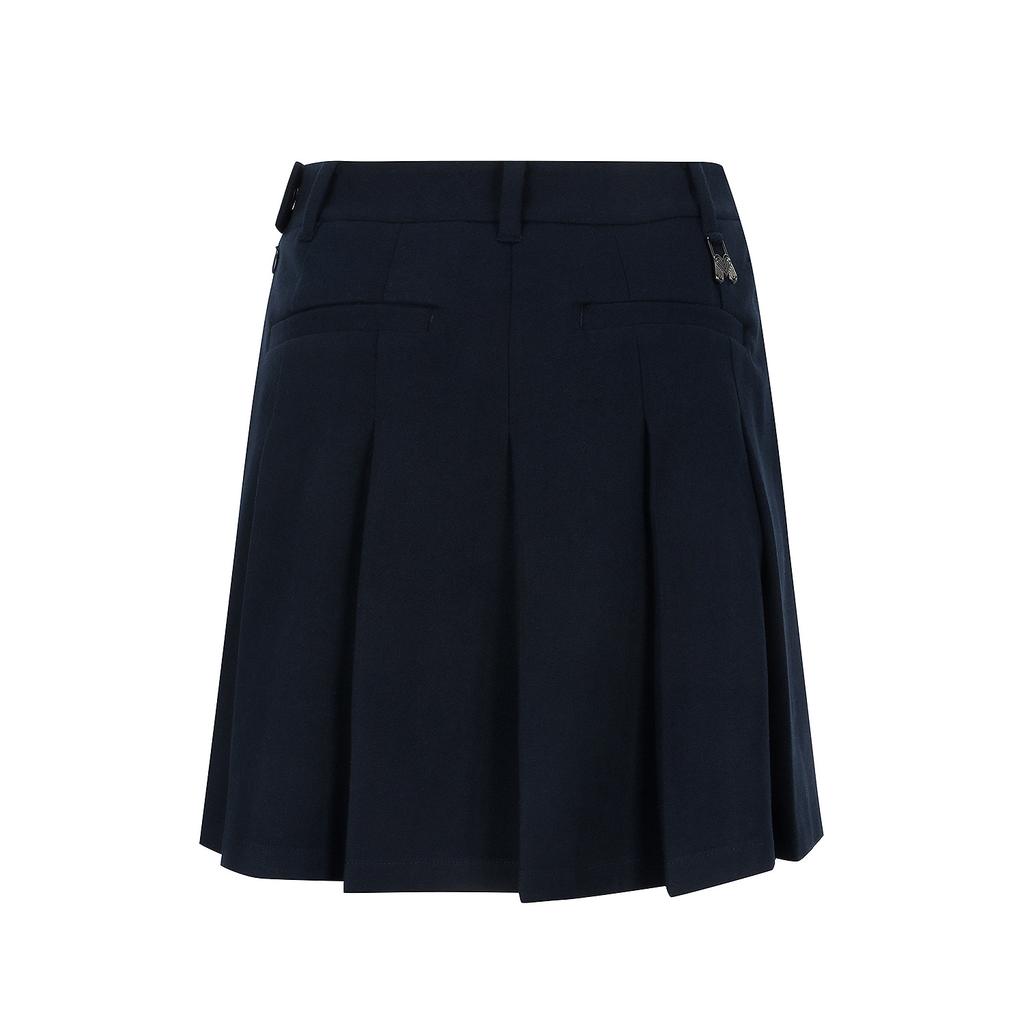 MARTINE GOLF Logo Point Pleats Culotte_Navy