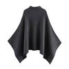 European and American Style, New Women's Clothing, Foreign Style Stand-up Collar Knitted Cape Jacket 3739/324/700