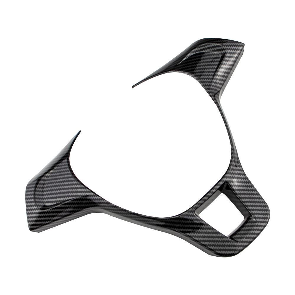 ABS Car Inner Steering Wheel Sequins Cover Trim for Volkswagen VW Golf 7 Mk6 Tiguan MK2 Polo T-Cross T-Roc Touran Jetta 2017-2019