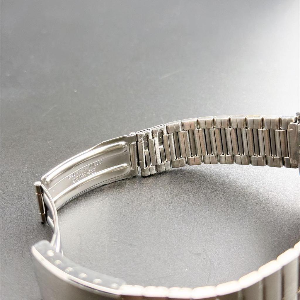 Used [Rare] 1967 Old Seiko Day-Date White Quartz Men's Watch