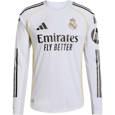 Maglia da Calcio Manica Lunga Real Madrid Home Edizione Giocatore Moda Confortevole Versatile Uomo top JN8866