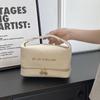 Portable H Canvas Bag: Large Capacity, Waterproof, Dustproof; Ideal for Lunch, Cosmetics, and Toiletries