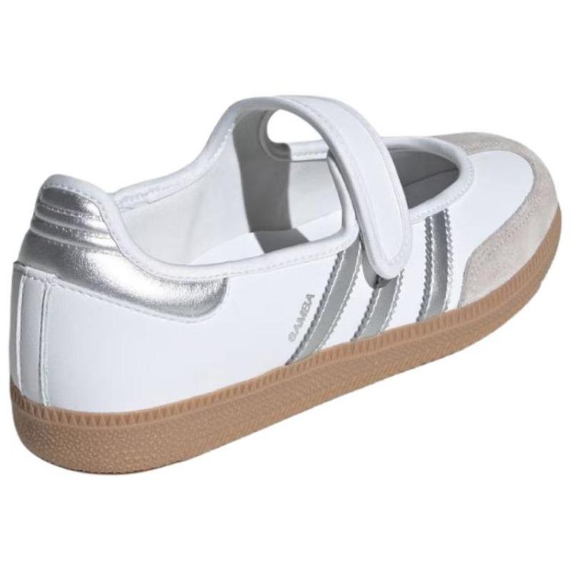 adidas Originals Samba Jane Soft Comfort Mary Jane Sneakers For Women White KJ3785