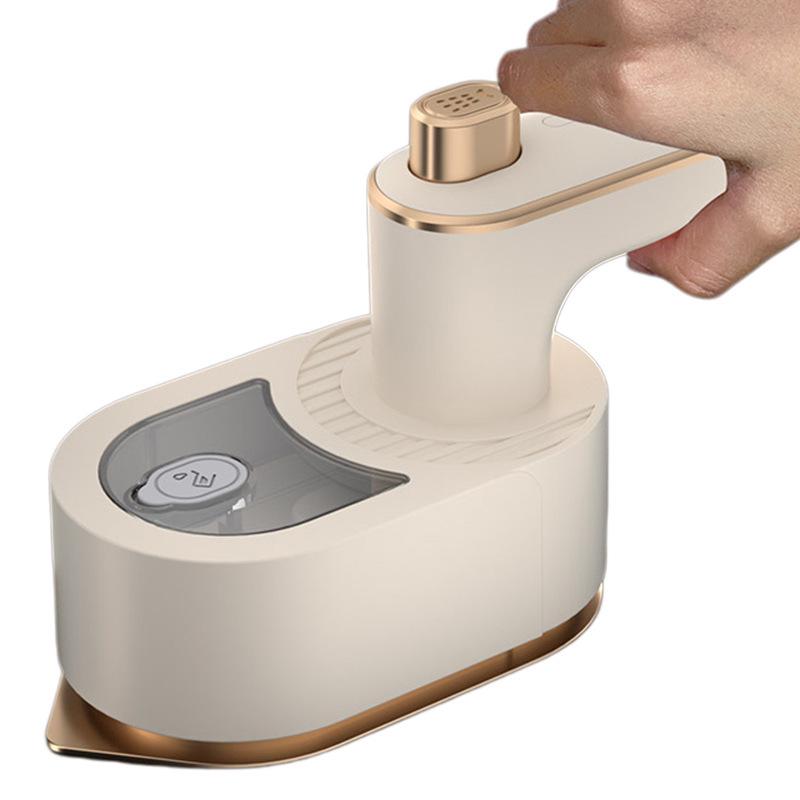 

Portable Handheld Garment Steamer & Iron - Compact Wrinkle Remover for Clothes European Plug белый