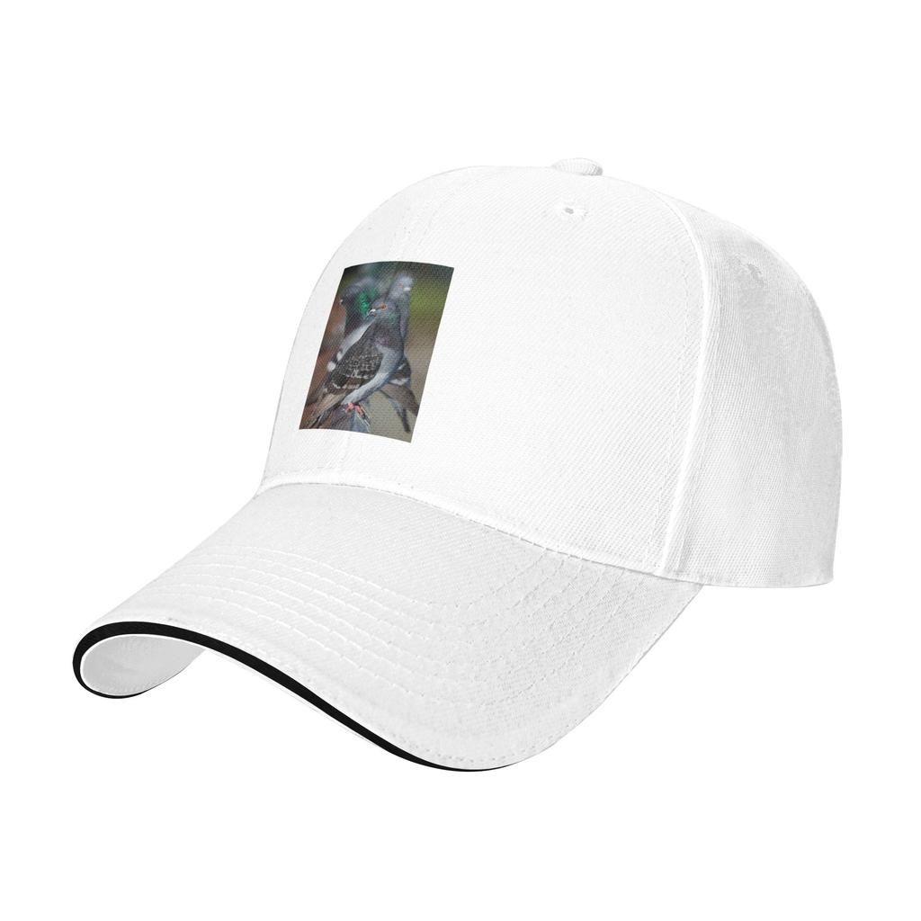 Gray Pigeons Cap Casual Baseball Caps Adjustable Hat Hip Hop Summer Unisex Baseball Hats Customizable