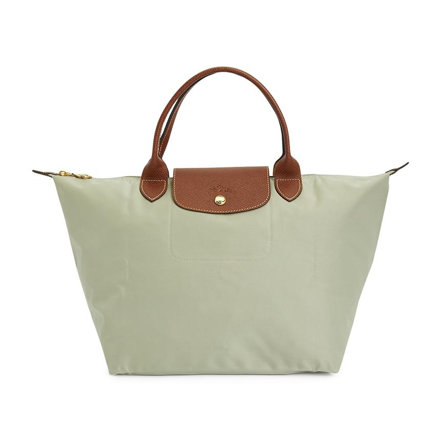 

Longchamp Large Capacity Brand Logo Nylon Tote Bag Women tote bags Khaki Gray L1623089349 Basic Set (Bag)