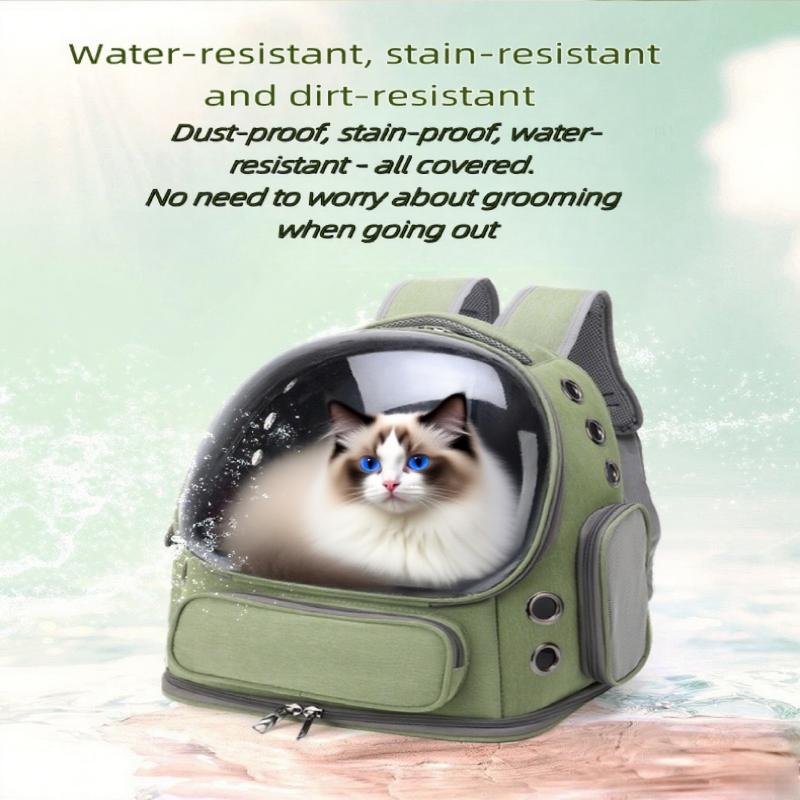 2025 Transparent Pet Carrier Backpack Breathable Cat and Small Dog Shoulder Bag Outdoor Travel Pet Supplies Cat Accessories