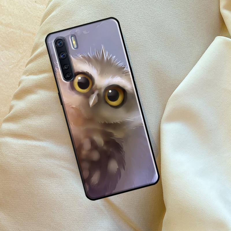 Eule Aquarell Tier Hülle Für Oppo A6 A5 Pro A15 A57 A17 A54 A74 A94 A76 A16 A96 A40 A60 A80 A18 A38 A58 A78 A98