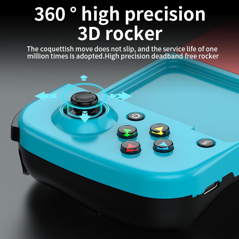 D3 gamepad mobile phone controller with expandable game controller support for Android/iOS/Hongmeng mobile game controllers