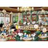 EPOCH 500-Piece Jigsaw Puzzle PEANUTS Snoopy's Cafe (38×53cm) 07-470s with Glue, Spatula, and Point 