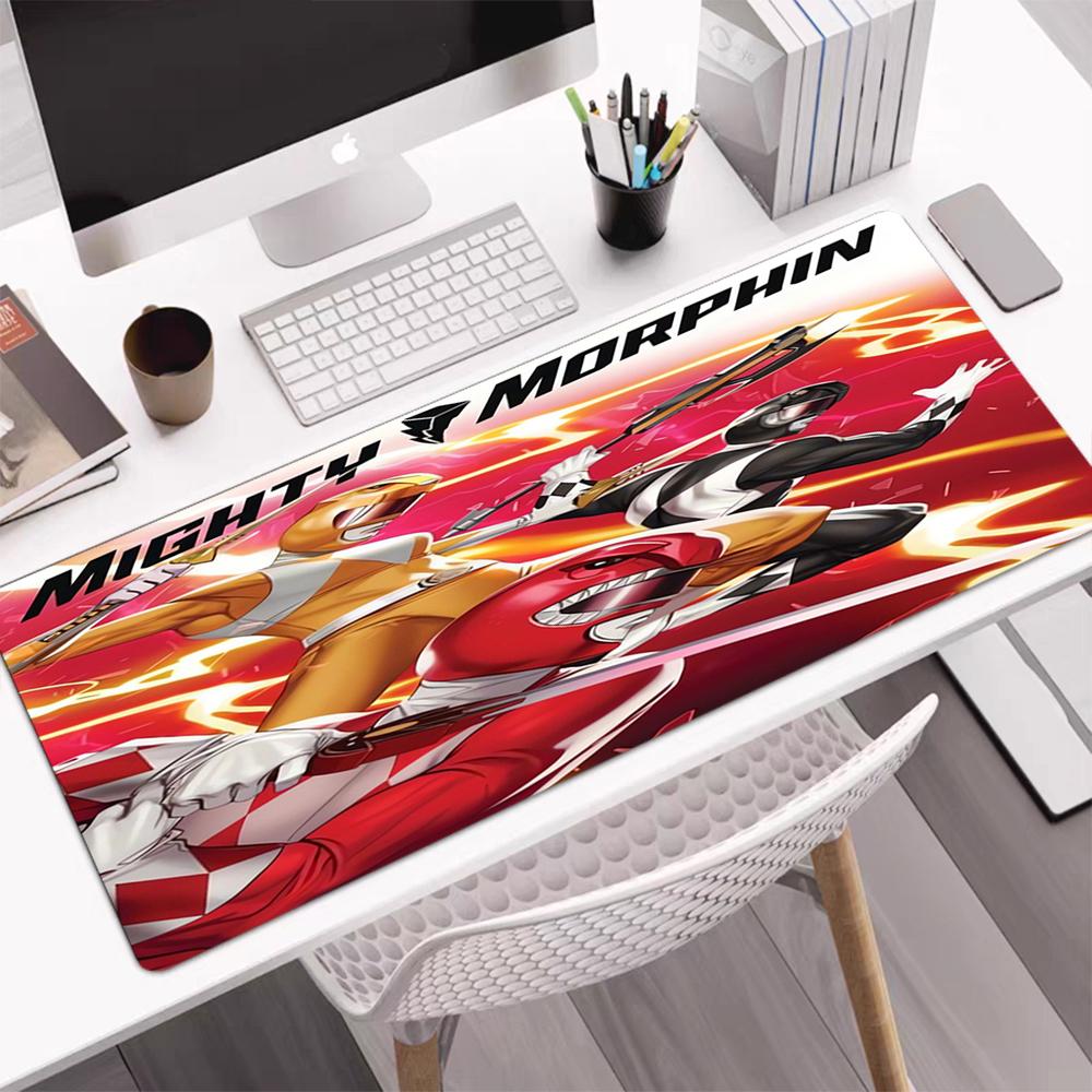 Mighty Morphin Theme Mouse Pad, Non Slip Rubber Base, Multifunctional Office & Home Decor, Perfect for Workspace Personalization.
