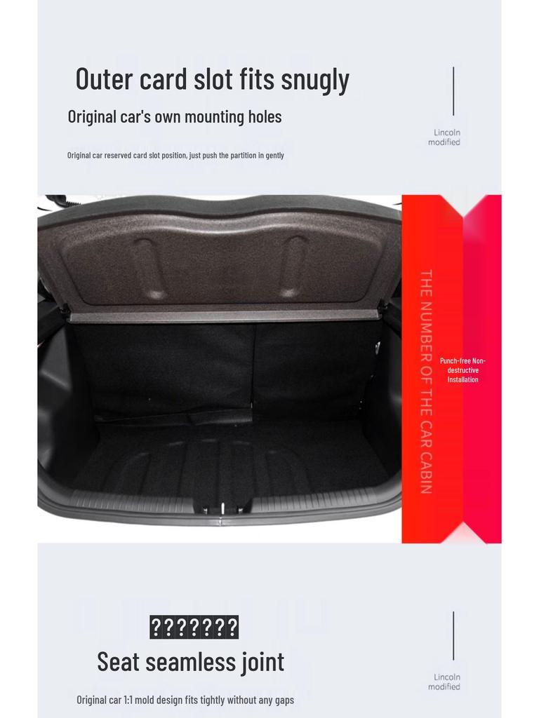 Kia K2 Trunk Partition & Sunshade Storage Board Accessories