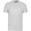 EA7 Letter Print Casual Short Sleeve T-Shirt Men Tops Gray 3RPT62-PJ03Z-1941