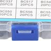200Pcs Black Power Transistor Set 10 Values Low Power Consumption Transistor Kit BC327‑BC558